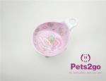 Multi Color 110g Silicone Ceramic Dog Feeding Bowls