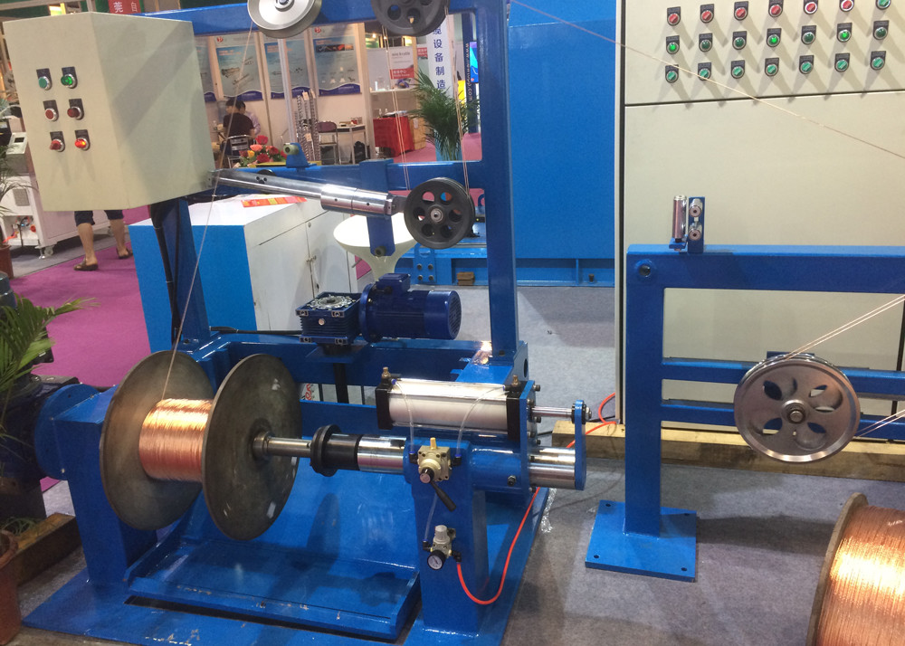 70 Electrical Plastic Cable Winder Machine Wire Bunching Machine