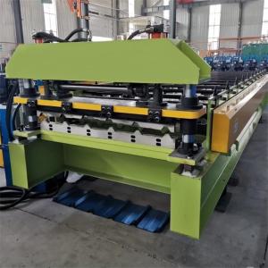 Wholesale Color Steel Trapezoidal Roll Forming Machine for Roof / wall from china suppliers