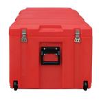 Hard Plastic Military Surplus Transport Cases One Piece Construction
