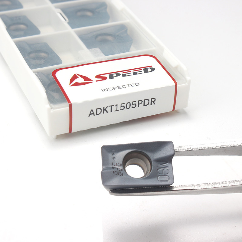 CNC High Feed Face Cutting Indexable Milling Inserts ADKT1505PDR ADKT 1505