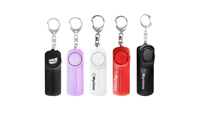 Security personal alarm devices personal aaa battery alarm bell anti rape self defense weapons