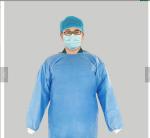 Non Woven Fabric Breathable 120cm Disposable Medical Isolation Gown