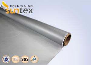 Wholesale Suntex two sides high temperature heat weld spatter spark resistant light Fiberglass with silicone rubber coating from china suppliers