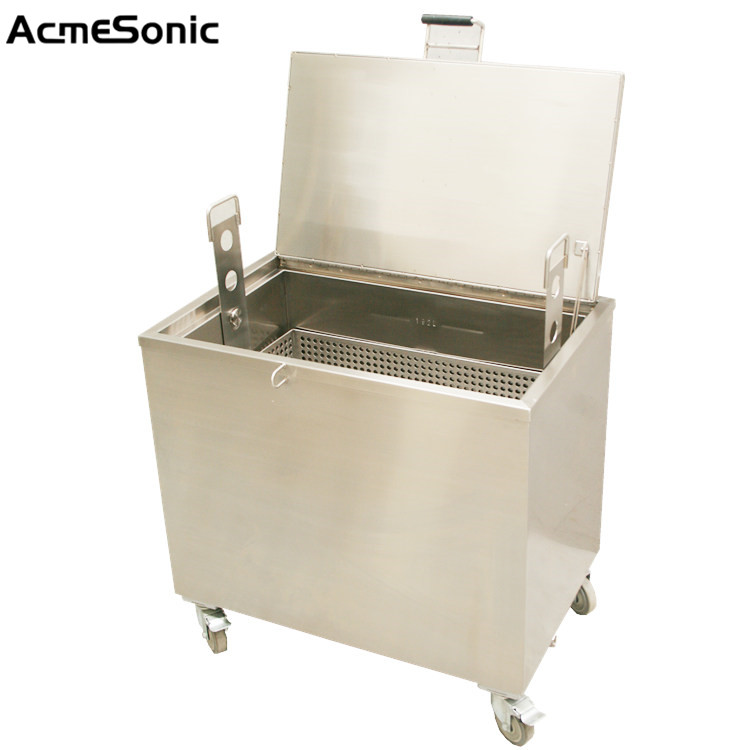 Ultrasonic Heated Soak Tank Stainless Steel Soak Tank Cleaner For Oven Tray