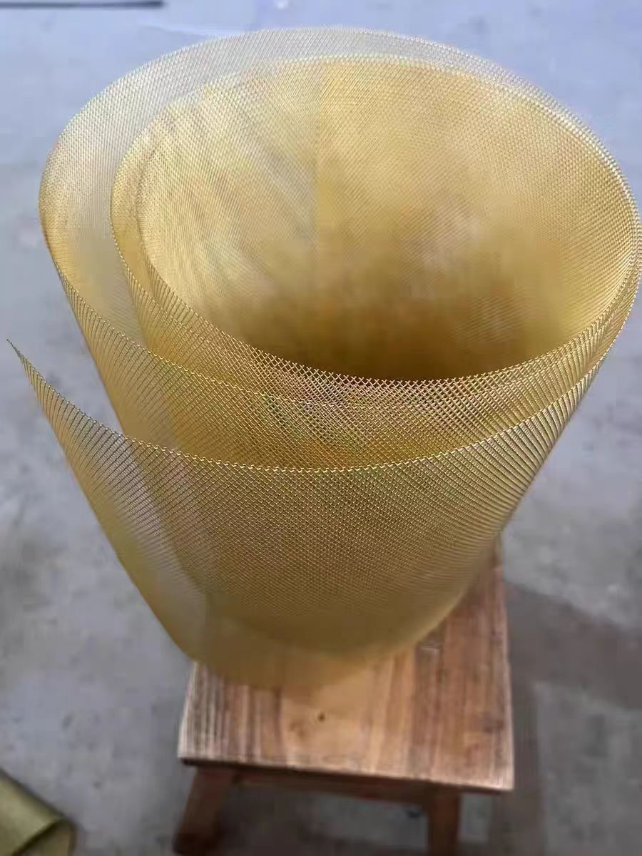 Low Resistance 99.96% Pure Copper Expanded Mesh For Battery