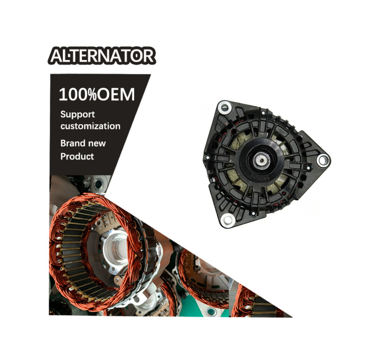 Alternador BUS 24V 120A 3701-01514 AVI147D3002 3701-00322 370101514 AVI147D3002 AVI147D3023 AVI147D3007 AVI147D3001