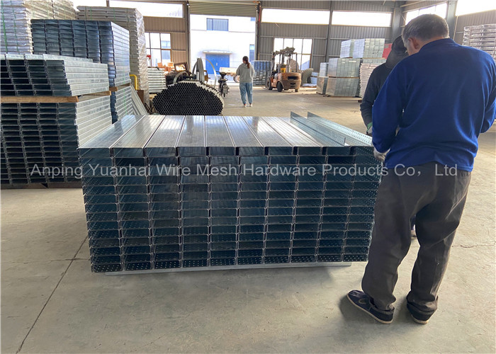 1300*203*50mm Construction Galvanized Perforated Lintel Brackets