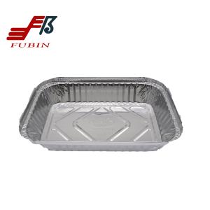 Wholesale alufolie Food grade packing foil takeaway food container packaging aluminum foil box barbecue grill special from china suppliers