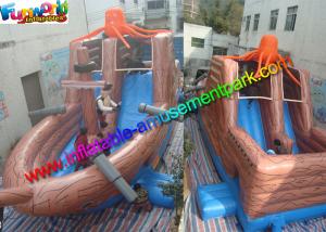 Wholesale Customized Pirate Ship Commercial Inflatable Slide For Children from china suppliers