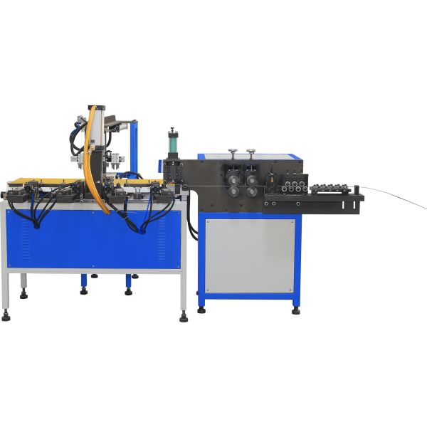 Straightening Cutting Wire Welding Machine 2D Bending , Butt Welding & Automatic Discharge