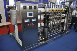 Wholesale Stainless Steel Double RO Water Purification Machines AC220V / AC380V from china suppliers