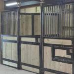 Pre Built Metal Horse Stall Doors , Durable Equestrian Horse Barn Stall Fronts