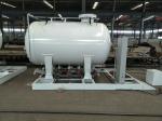 5cbm Propane Filling Station , 2.5tons Propane Lpg Skid Plant With Scale