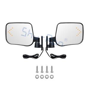Wholesale Universal LED Rear View Mirror For Golf Cart Club Car, Ezgo, Yamaha from china suppliers