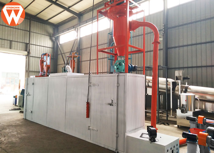 fish feed dryer machine