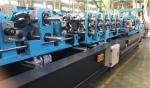Fully Automatic CZ Type Steel Purlin Machine 0-25m/min 18 Stations rollers