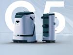 Commercial Robot Floor Cleaner With 45L and 45L Big Water Tank