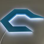 Outdoor And Indoor Luminous Letters Stainless Steel 3d Led Metal Backlit Letter