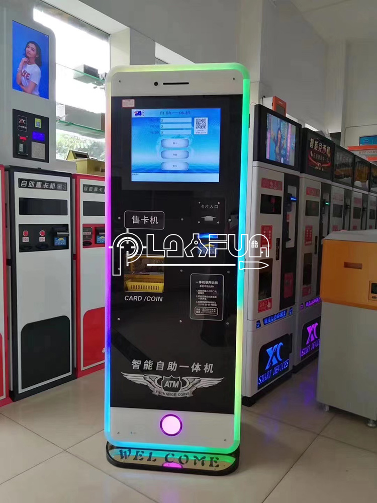 Amusement Park ATM Token ICT Bill Acceptor Coin Exchange Sale Machines for Game Center Coin Change Machine