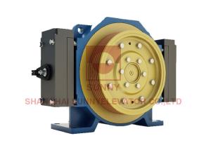 Wholesale IP41 Single Wrap Gearless Elevator Traction Machine / Gearless Lift Motor from china suppliers