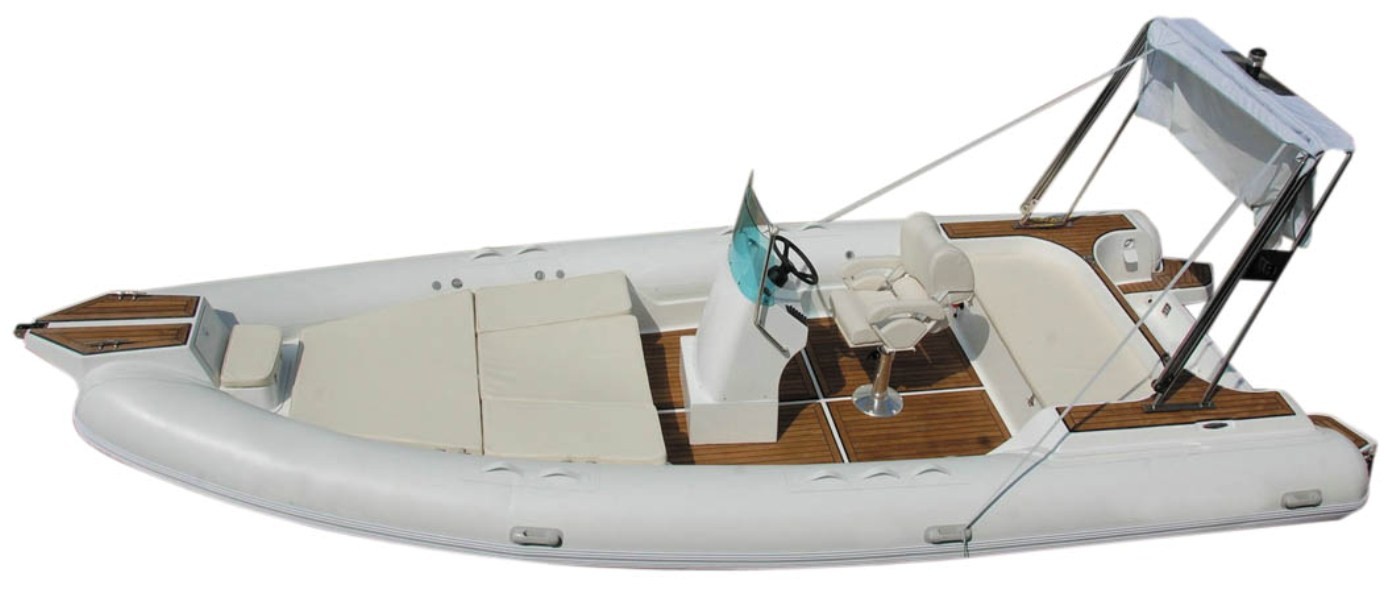 700 Cm Length Inflatable Rib Boat Fiberglass 23 Ft All Colors For 14 Persons