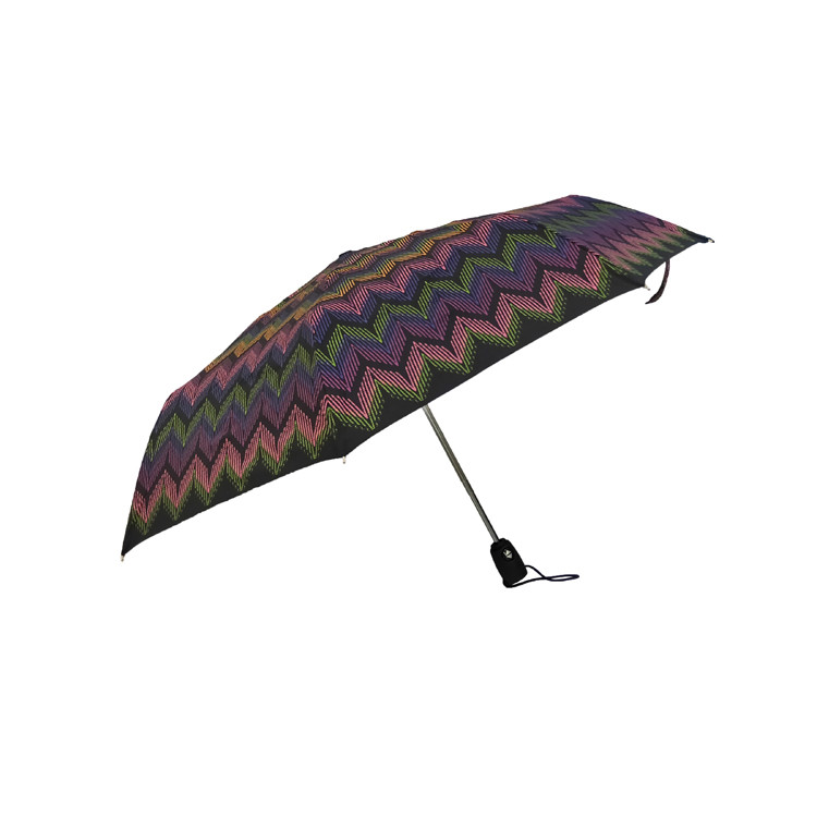Vinyl Coated Polyester 21"*8K Automatic Travel Umbrella