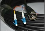 Outdoor FTTA Fiber Optic Patch Cord Single Mode , Corning LSZH Fiber Optic Cable