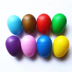 Wholesale Maracas Egg Shaker Promotional Sand Hammer Plastic Musical Toy Instrument from china suppliers