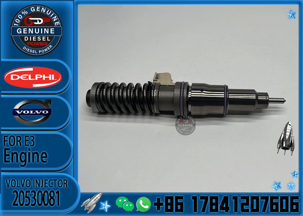 Diesel Fuel Injector 20530081 7421340611 9021371672 3801618 21340611 85003263 20584346 85000498 7420972224 for VOL