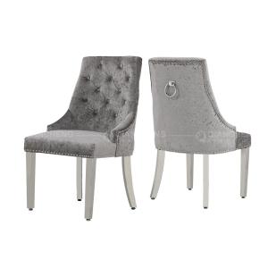 Wholesale Qiancheng Velvet Modern Dining Chair from china suppliers