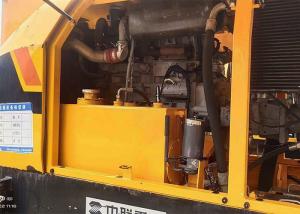 Wholesale 60m3/H 180m 174kw Trailer Concrete Pump High Safety Easy To Clean Yellow from china suppliers