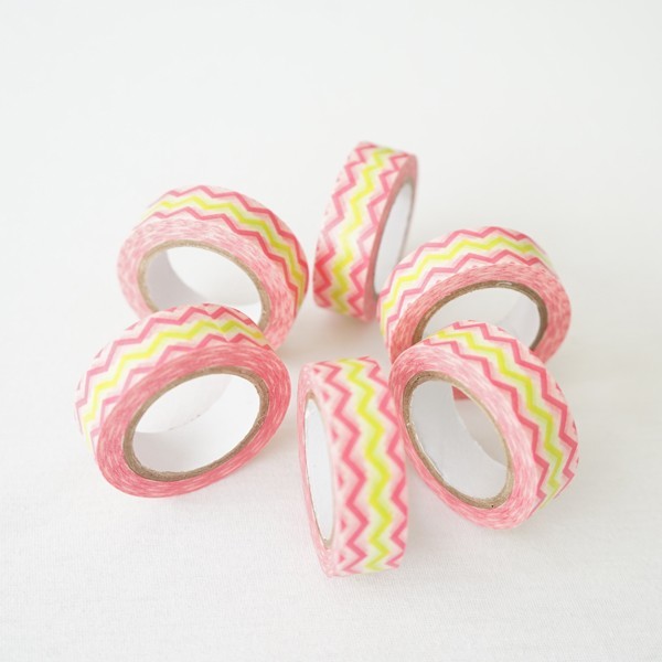 Reusable Coloured Decorative Masking Tape No Residue Christmas Decoration
