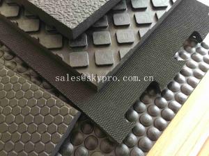 Wholesale Interlocking 16mm Cubicle Cow Mattress Nylon Cloth Insertion Non-slip Mat Stall Rubber Floor Mats from china suppliers