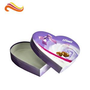 Wholesale Heart-Shape Lecote Chocolate Gift Packaging Boxes With Food Grade Printing , 157G Coated Paper Boxes from china suppliers