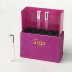 Gold Foil Logo Glitter Hot Pink Cosmetic Packaging Box For Lipsticks