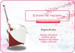Tattoo Removal 1064nm 532nm Q Switch ND YAG Laser Machine , CE Approved