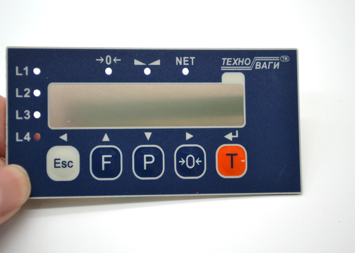 Good Tightness Flexible Membrane Touch Switch For Electronic Instruments