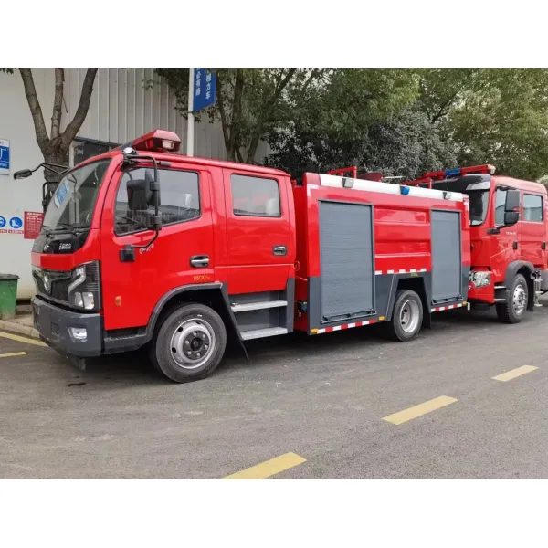 Dongfeng 3500 Liters Water Firefighting Truck For Fire Suppression And Rescue Tasks