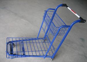 Wholesale Removable Plastic Supermarket Trolley Wire Mesh Platform Trolley Cart from china suppliers