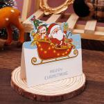 Assorted Theme Creative Santa Greeting Cards Paper
