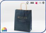 190gsm Matte Lamination Kraft Paper Shopping Bags 4C Printed Paper Gift Bags