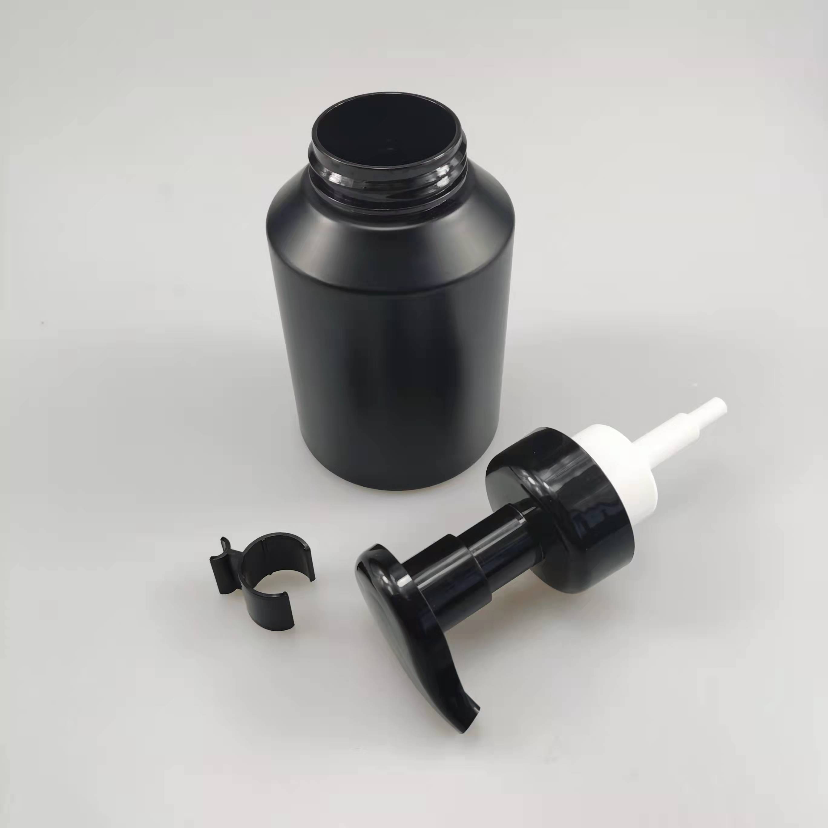 500ml Plastic Head Custom Shampoo Dispenser Pump for Foaming Soap in Cosmetic Industry