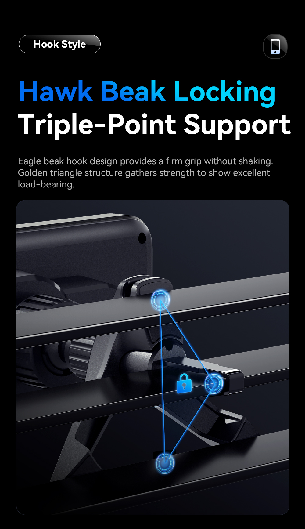 Nonslip Silicone Car Cell Phone Mount Scratch Resistant 15W