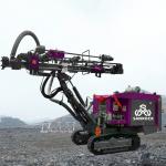 Mining Rock Blast Hole Drilling Rig Power 194kw Crawler DTH Drilling Machine