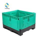 1200x1000x760 mm Wholesale Foldable pallet box HDPE collapsible plastic pallet