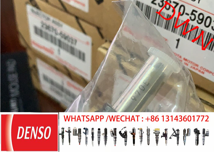 GENUINE original DENSO Fuel Injector 23670-59037 23670-51031 0950006730 095000-7530 for Land Cruiser200 V8 1VD-FTV