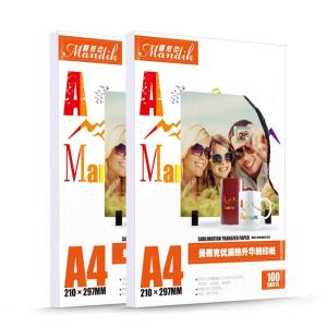 Wholesale A4 Sublimation Transfer Printing Inkjet Heat Transfer Paper from china suppliers
