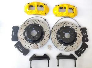 Wholesale Tesla 3 LR 20 Inch Front 6 Pot Brake Kit Yellow GT6 Caliper 380x34 from china suppliers