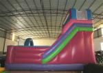 Disney princess pink inflatable wide slide with jump area inflatable big dry